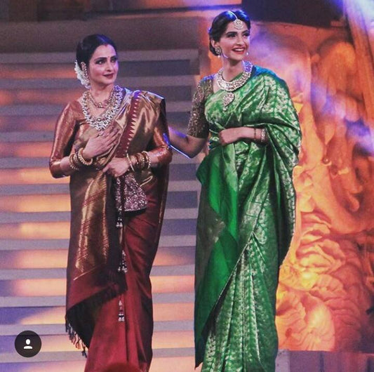 Beyond the Silver Screen: Celebrity-Inspired Sarees as Fashion Statements