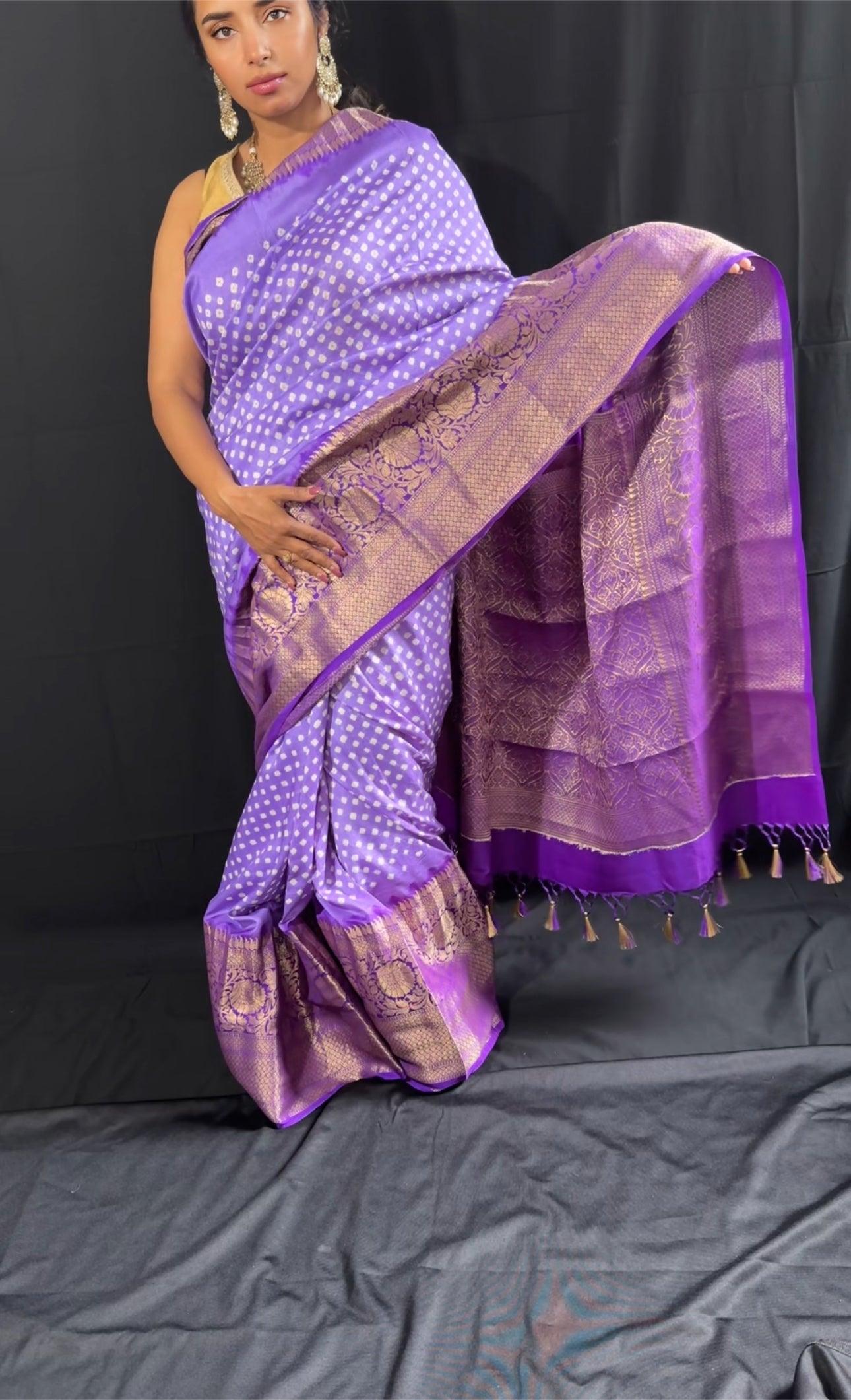 Kanchipuram Hand Tied Saree - Pure Kanchipuram Silk Saree