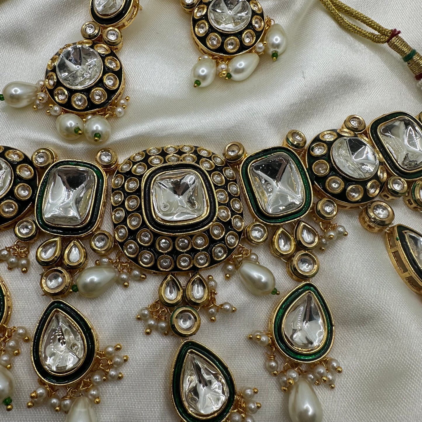 Simra Kundan Polki Necklace set