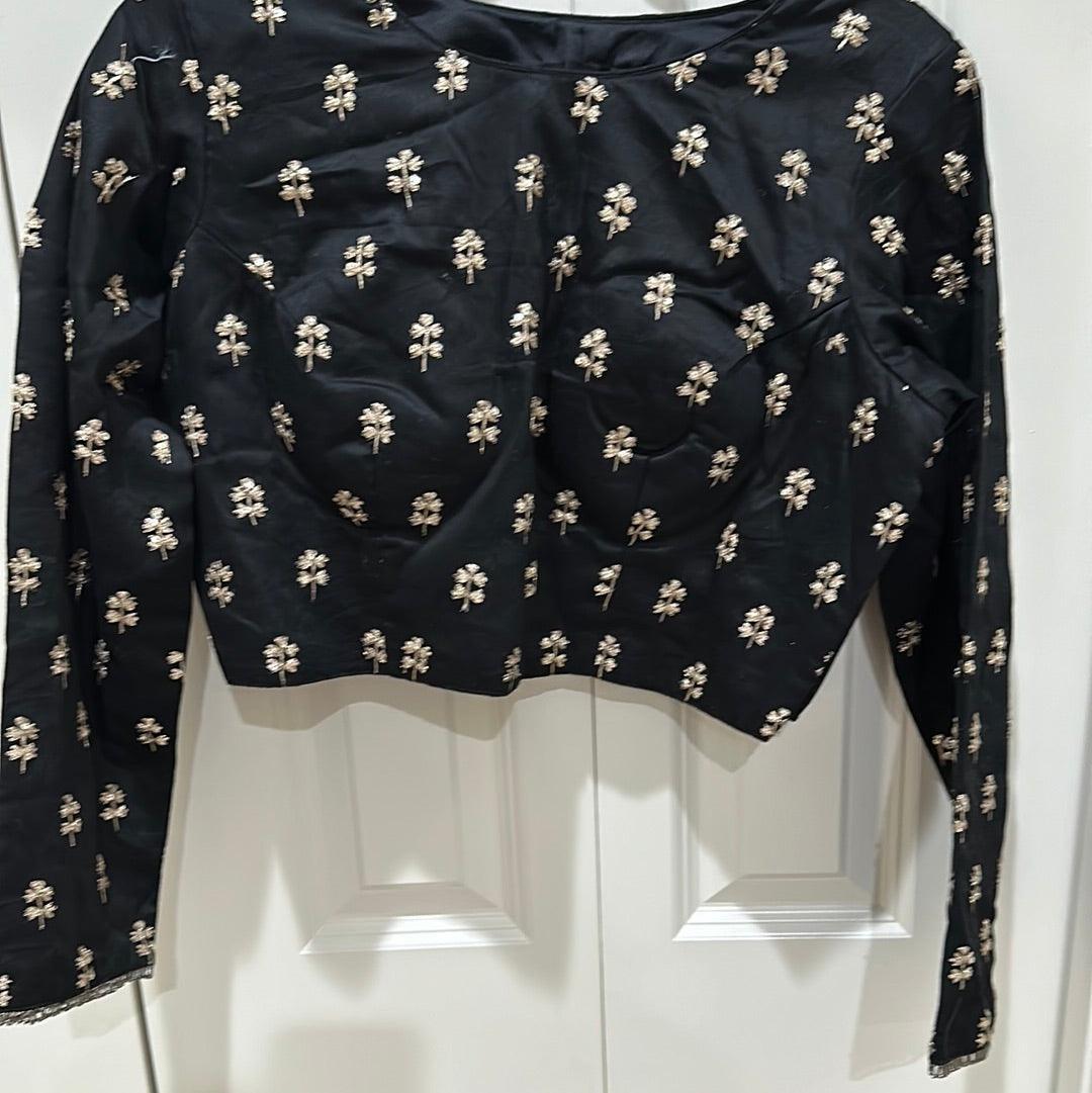 Full Sleeves Blouse with Zardozi work