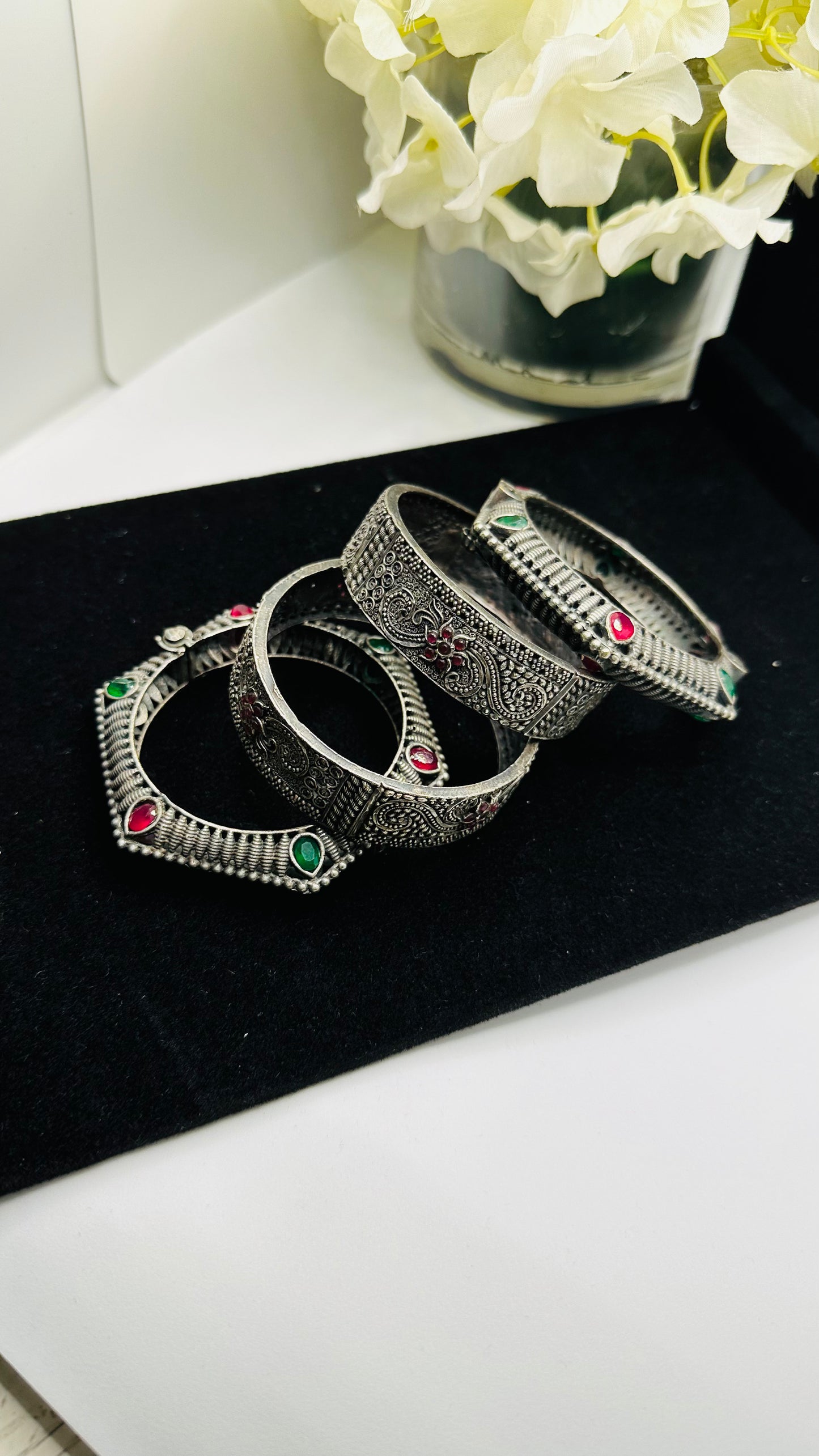 Oxidized Jewelry - Cuffs/Bangles