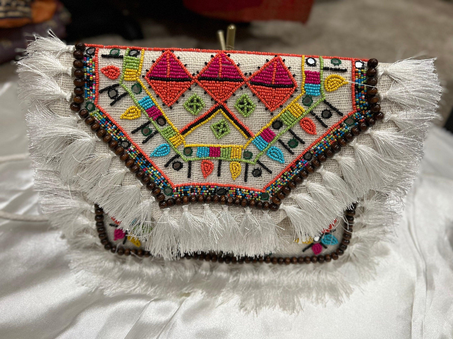 Handmade Cluthes and Potli Bags - Parsi Gara || Ships from USA || The Chic Tale