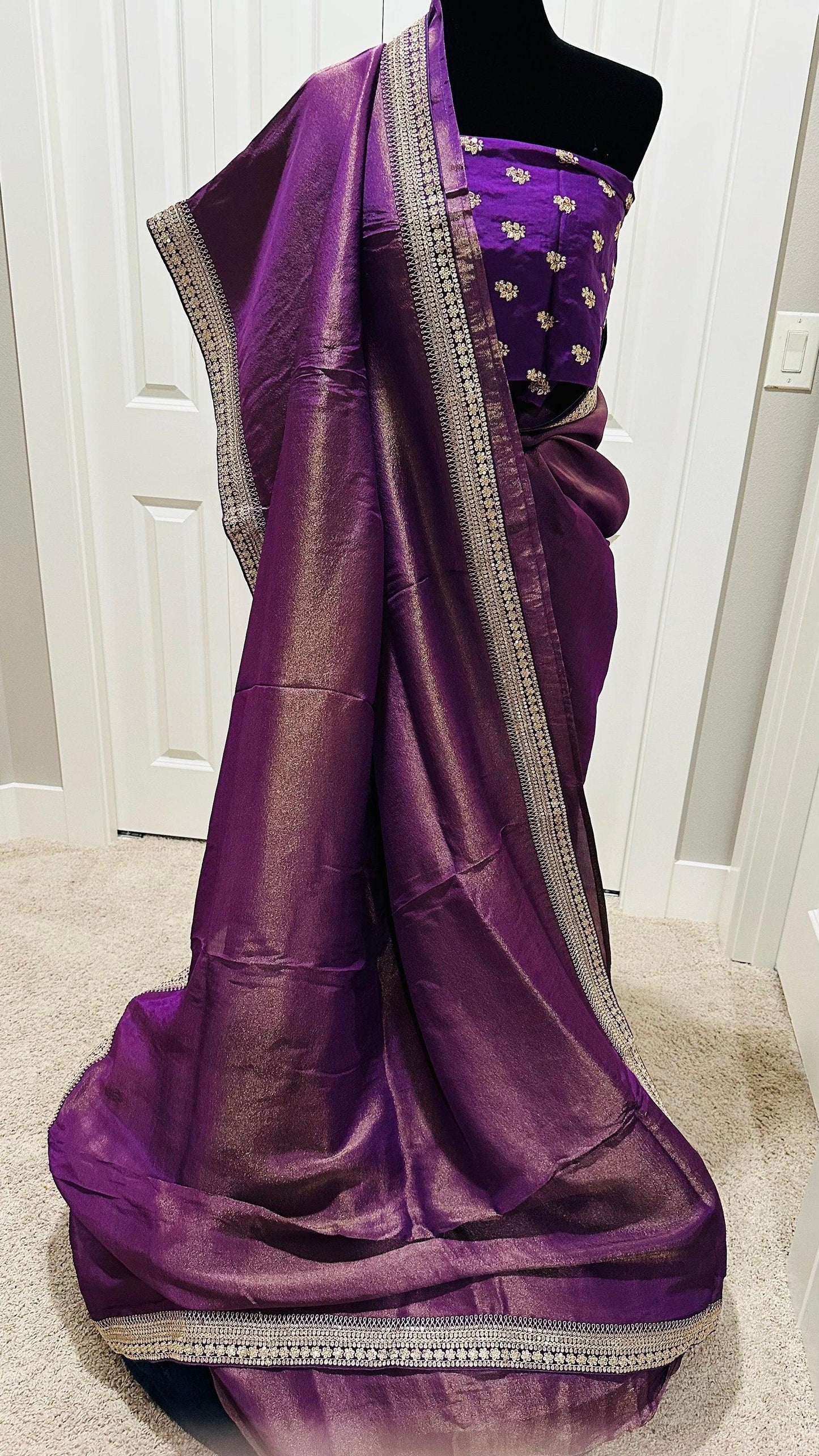 Vidarbha Tussar Handloom Pure Saree