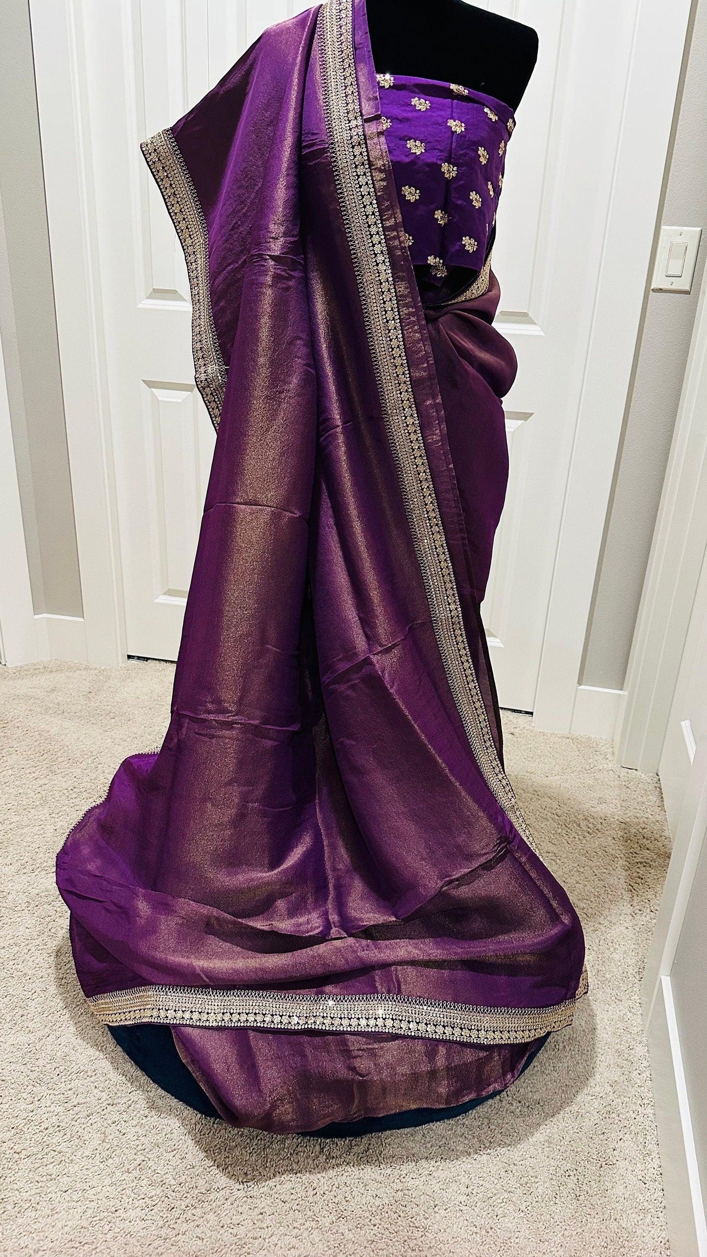 Vidarbha Tussar Handloom Pure Saree