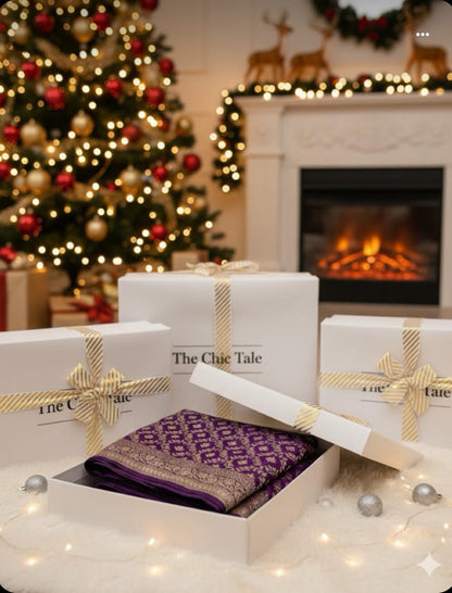 Exquisite Jaal Handwoven Katan Silk Saree with Gold Zari Silk Mark Saree with blouse