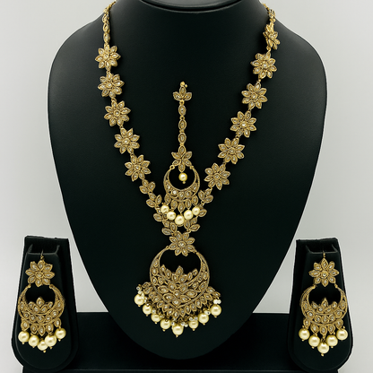 Sitara Polki Kundan Jwellery Set