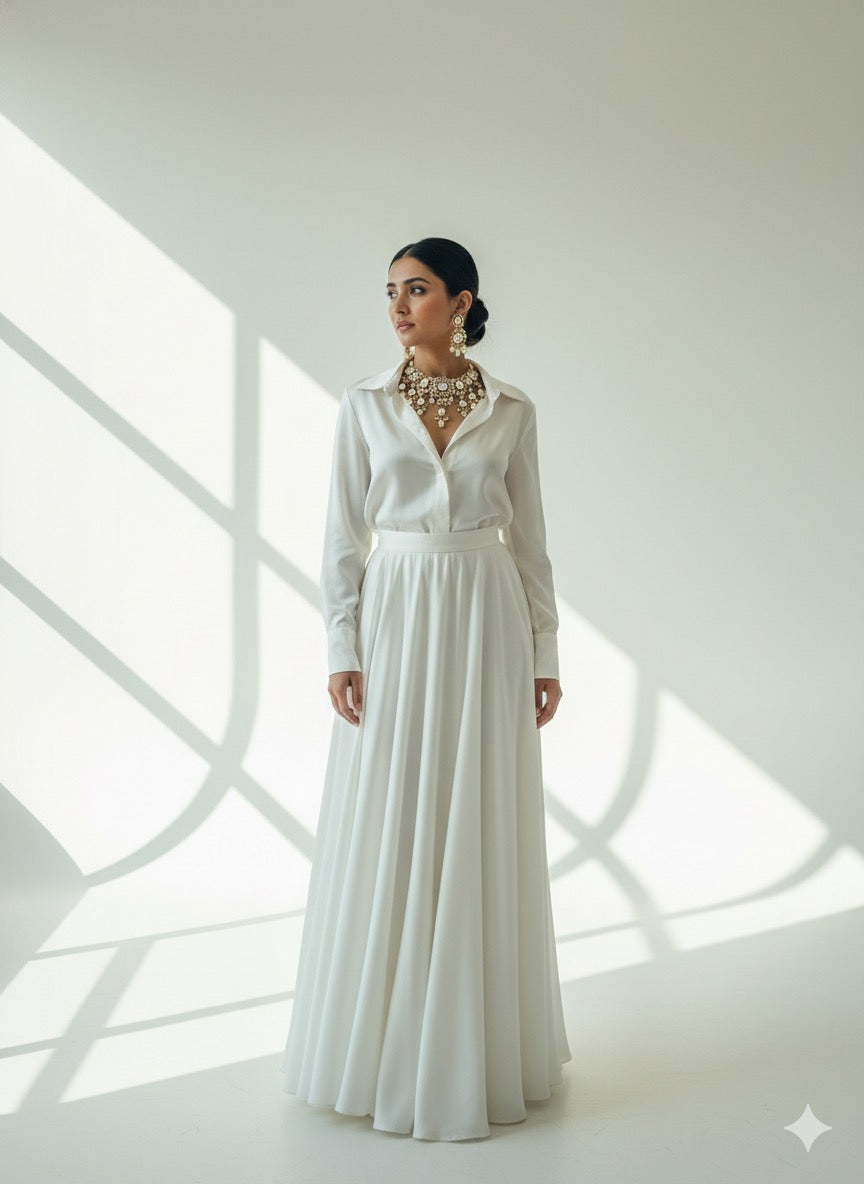 Simran Kundan Polki Necklace set