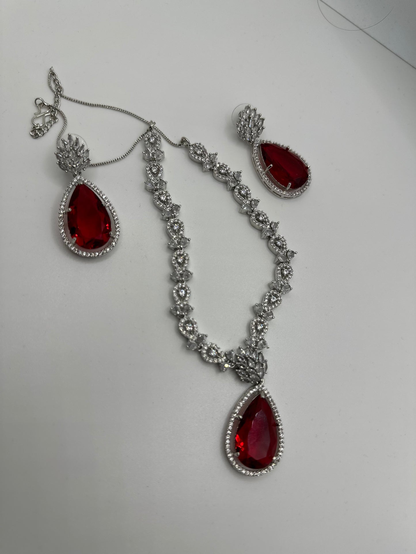 Ruby AD Jwellery Set