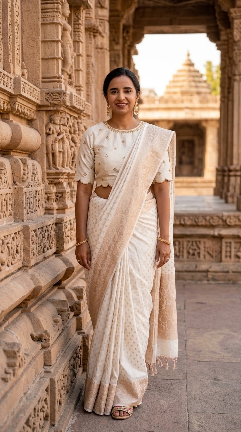Banarasi Crepe Silk Saree | Custom Color Available | Elegant Zari Silk Saree
