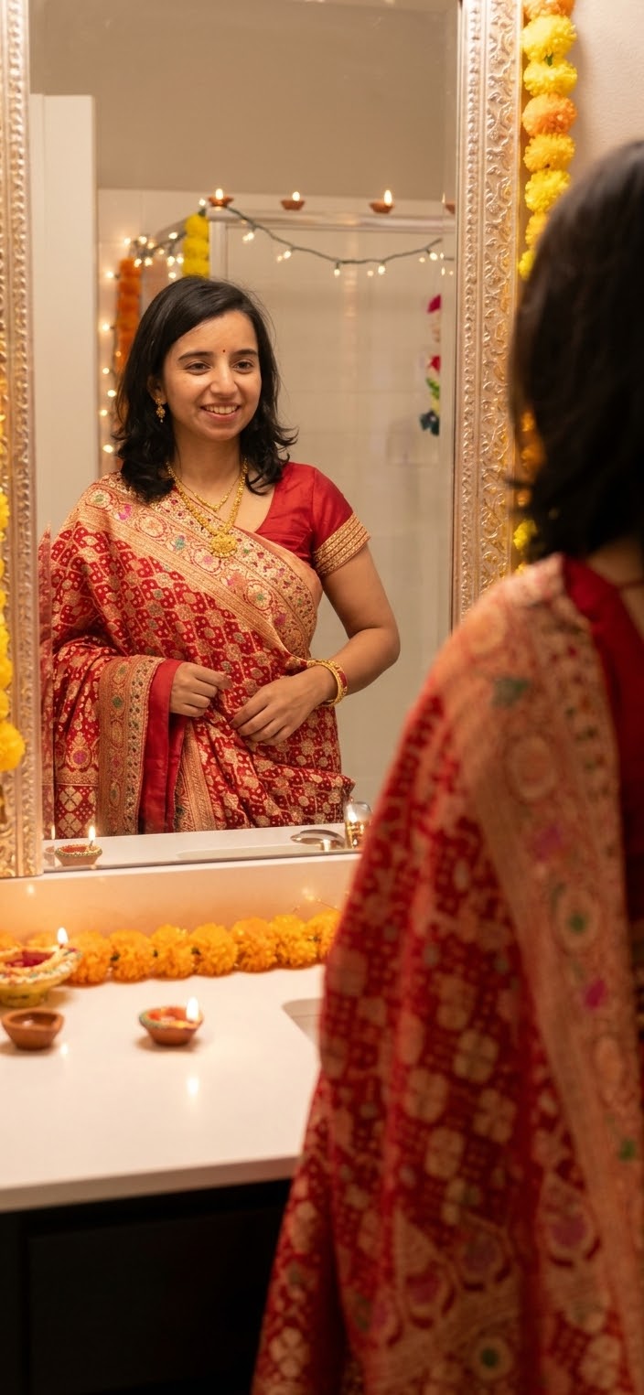 Hand Bandhej  Handloom Banarasi Saree in Pure Khaddi Georgette - see colors