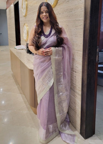 Tissue banarasi Saree