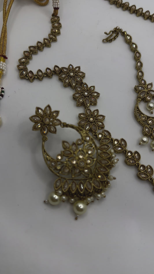 Sitara Polki Kundan Jwellery Set